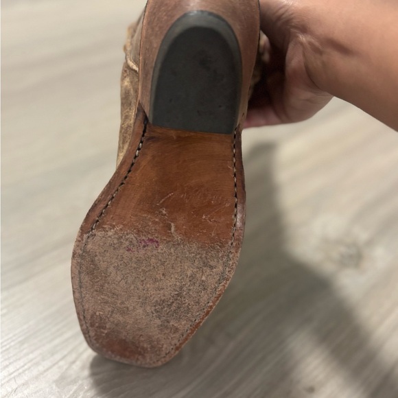 Justin Women's Bent Rail Wildwood Distressed Boot (Tan-BRL122) org $227‎ - Picture 8 of 13